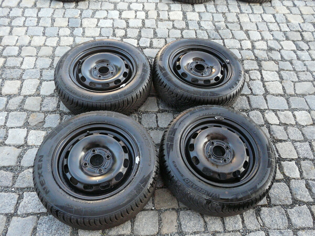 ZIMNÍ PNEU + DISKY 175/65R14 FORD 14"