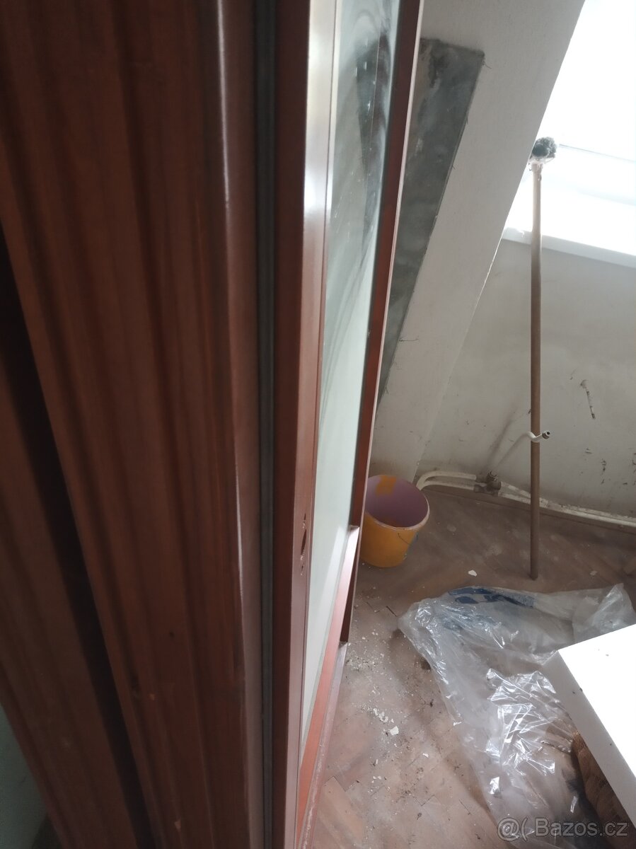 Balkonové dveře 2 kusy 860x2330 mm