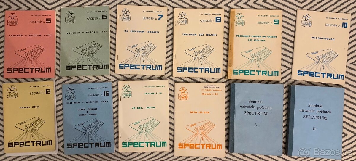 Sháním československou literaturu k ZX Spectrum - Didaktik