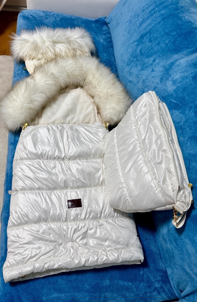 Prodám rostoucí fusak do kočárku s odnímatelnou kožešinou