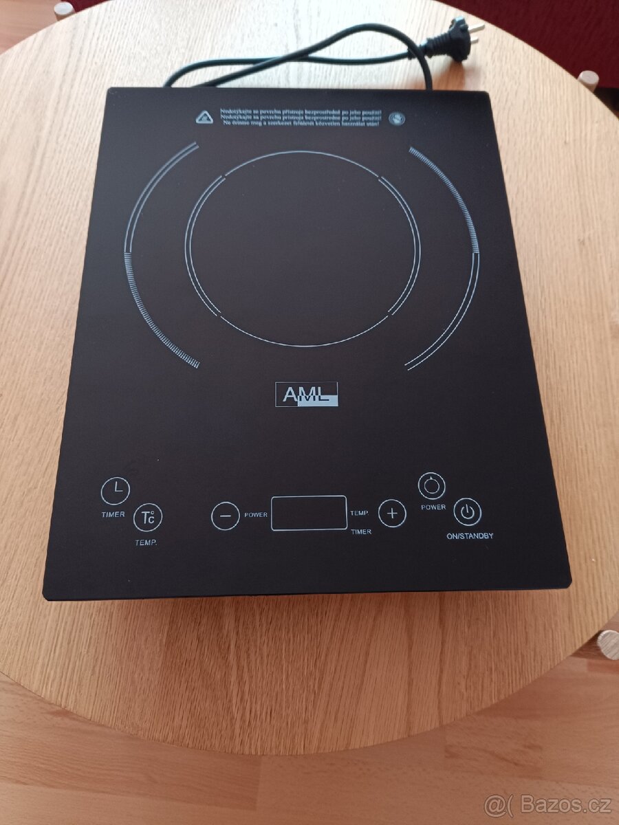 Jednoplotýnkový indukční vařič AML