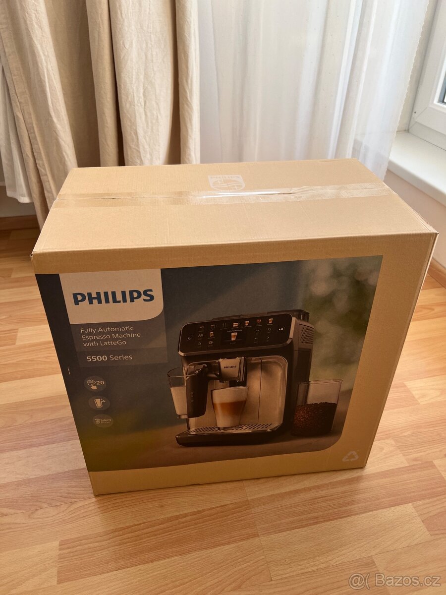nový - Philips Series 5500 LatteGo Automatický kávovar