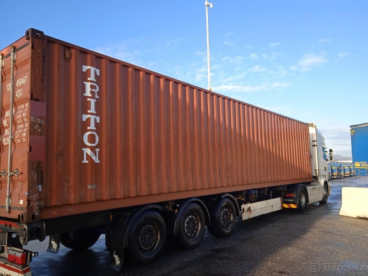 Lodní kontejner 40HC v.2,9m - S DOPRAVOU - výber z foto