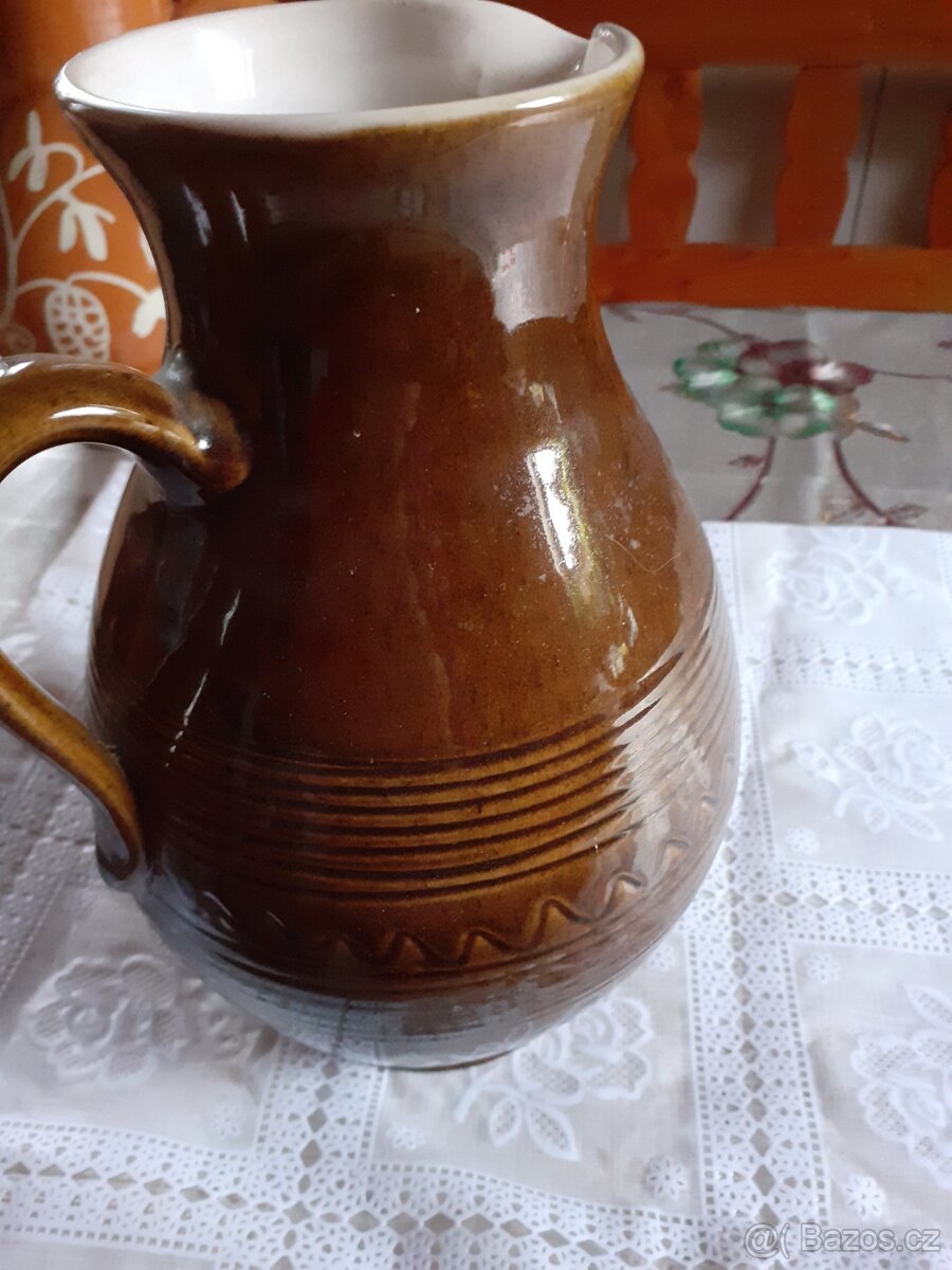 Retro džbány, Korbel,chodska keramika