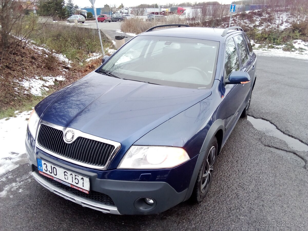 Škoda Octavia 1.8Ftsi110kw Combi Scaut 4x4 r.2008