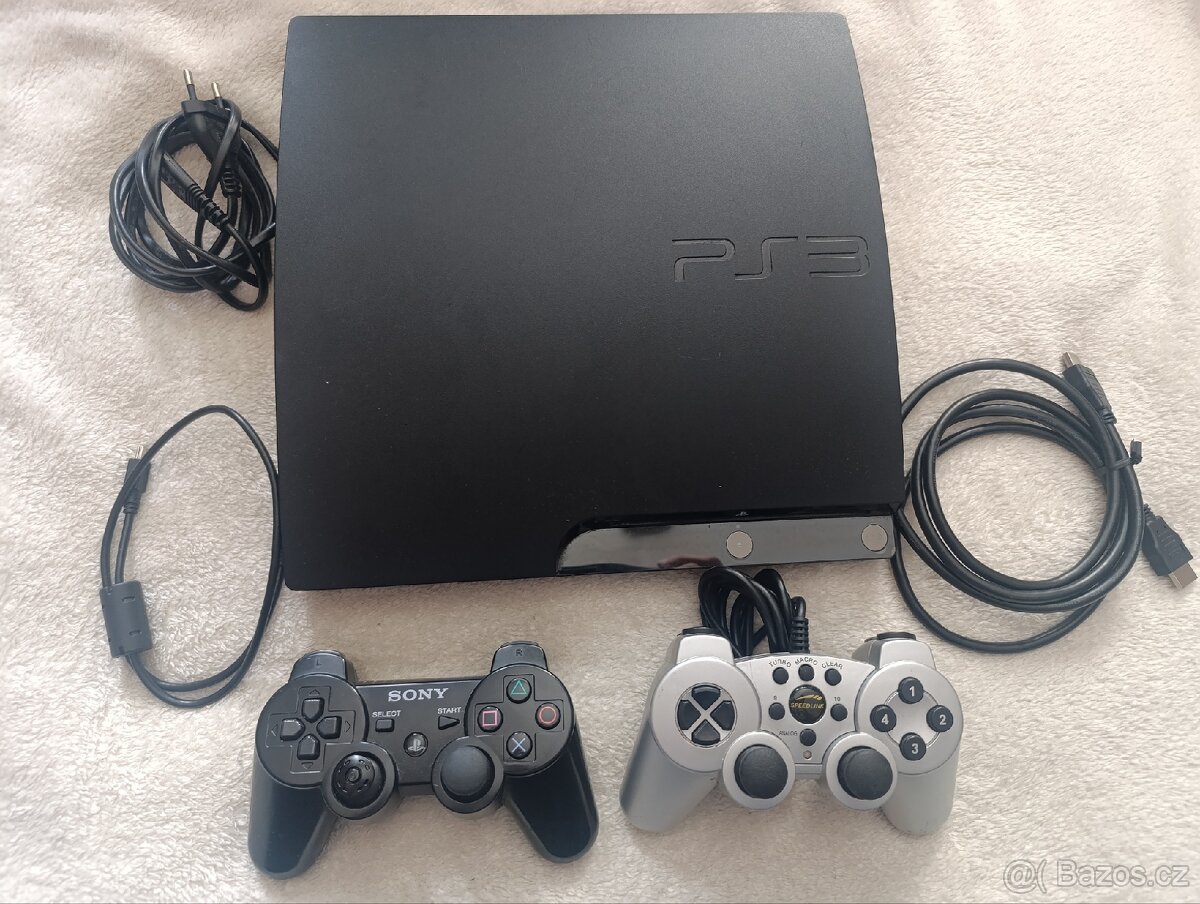 Sony PS3 PlayStation 3 Slim + Hry