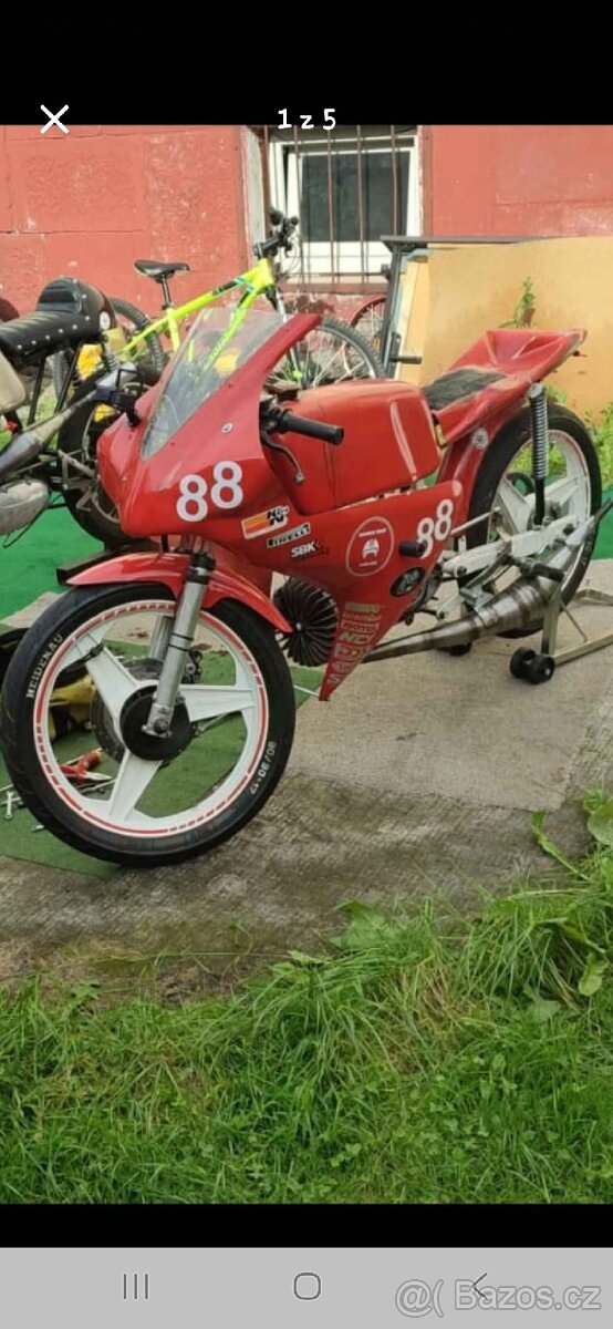Jawa 50 pionýr GP, RS kapotáž