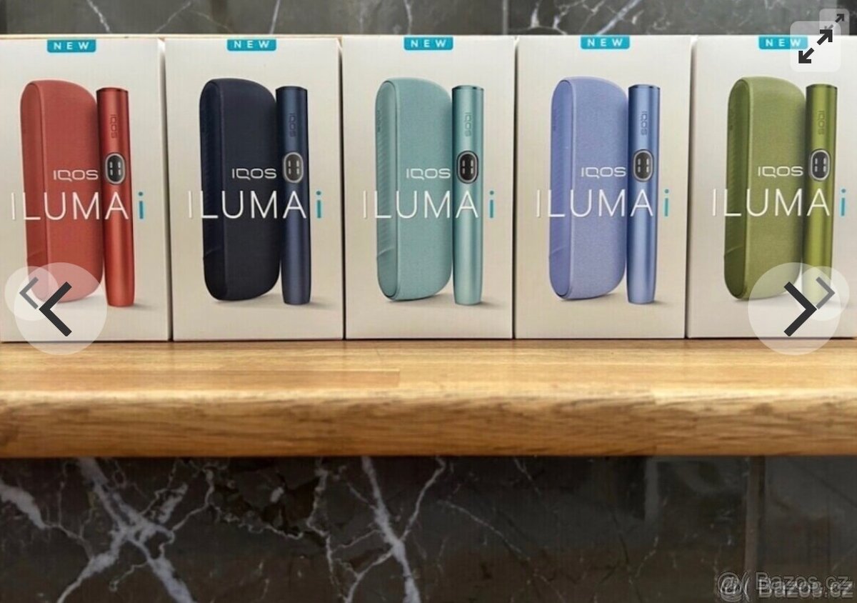 IQÖS ILUMA i,zcela nová,orig.zabalená, plná záruka, 5barev
