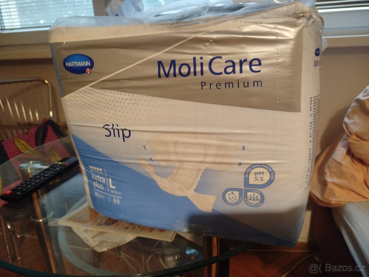 Molicare kalhotky zalepovací 6kapek L