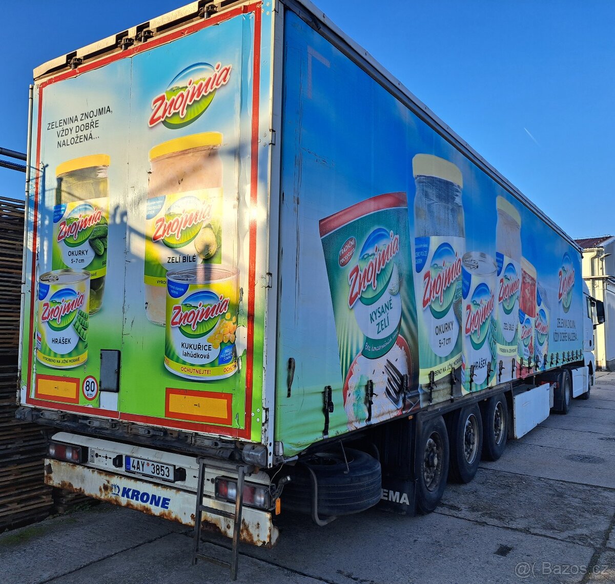 prodám návěs KRONE SD 2011