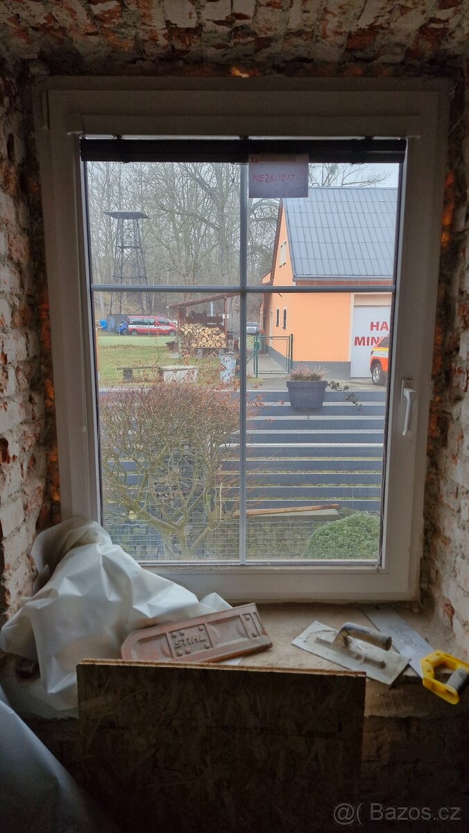 Plastová okna + síťka