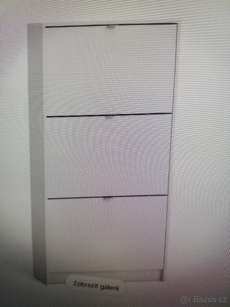 Botník bílý IKEA