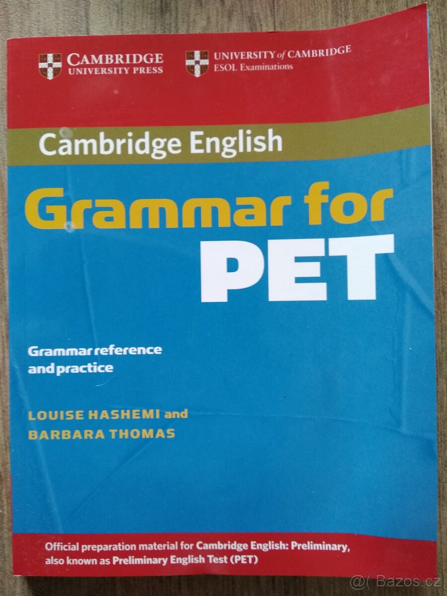 Cambridge Grammar for PET Book