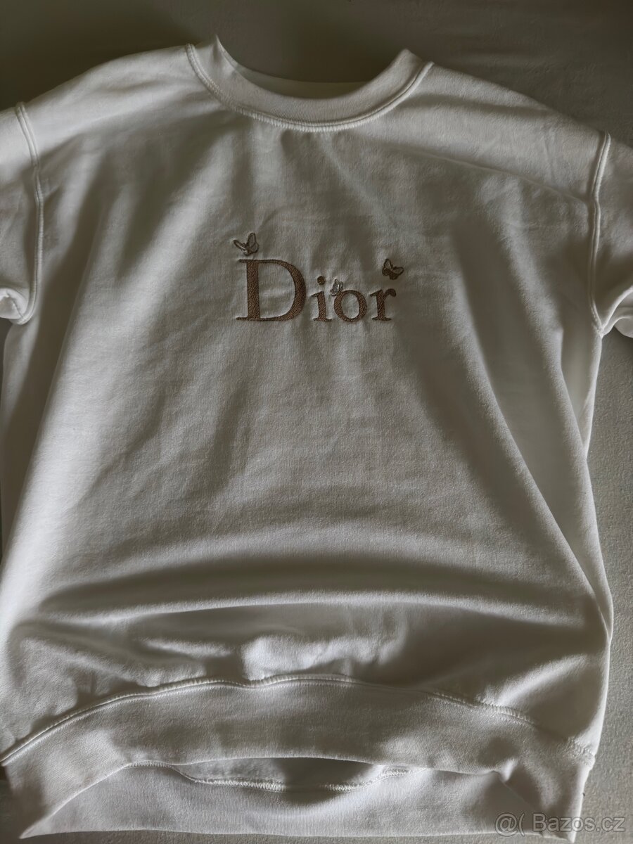 Dior safett mikina Bílá