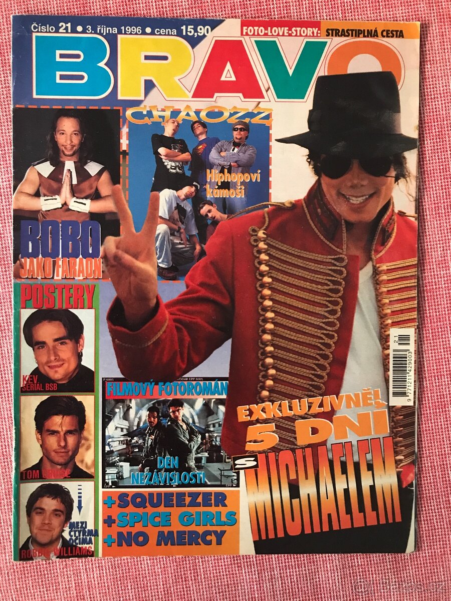 Bravo 21/1996 - komplet.