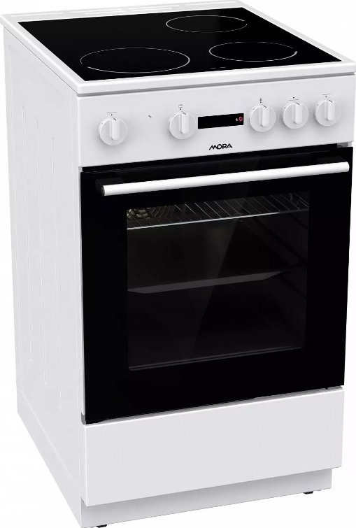Sklokeramický sporák Mora C 2231 AW na 230V včetně kabelu