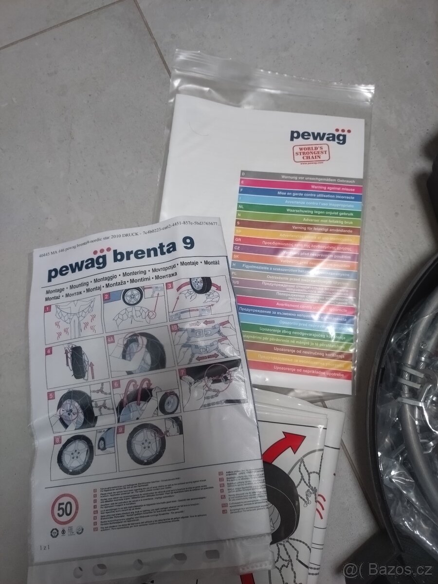 Sněhové řetězy Pewag Brenta 9