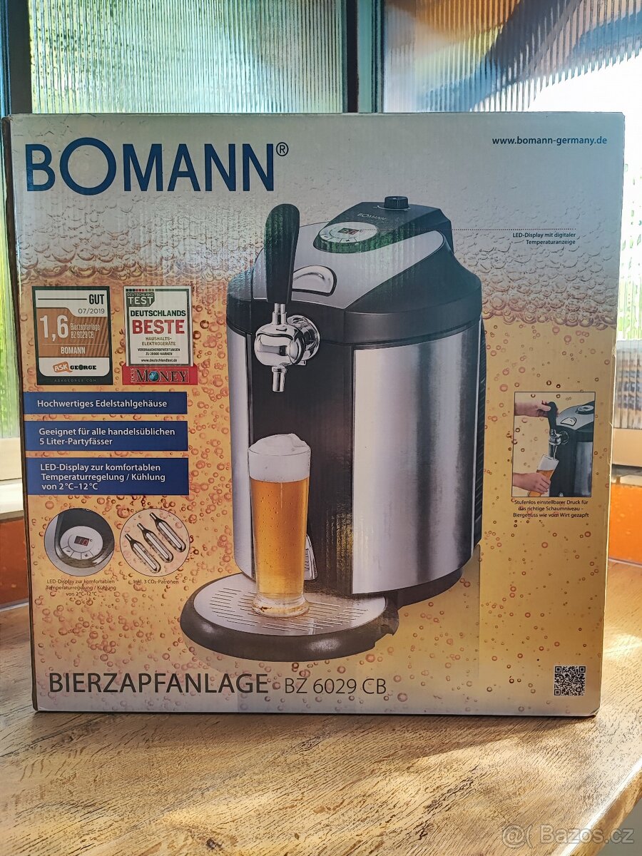 Výčepní zařízení BOMANN na 5l soudky