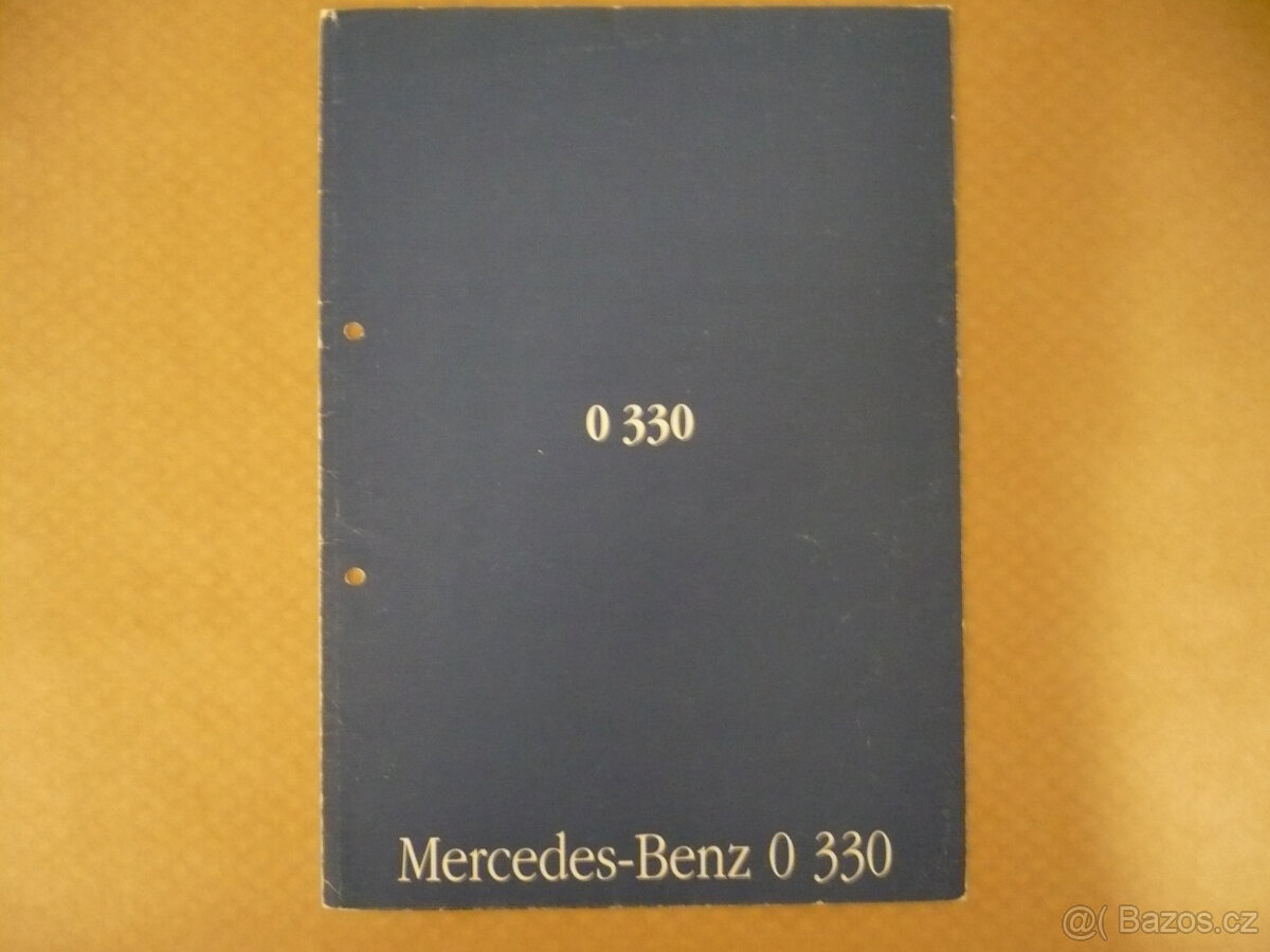 Prospekt Mercedes autobus 0 330