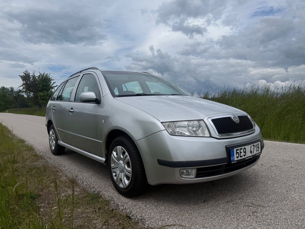 Škoda Fabia Combi 1,4 55 kW Hezký stav
