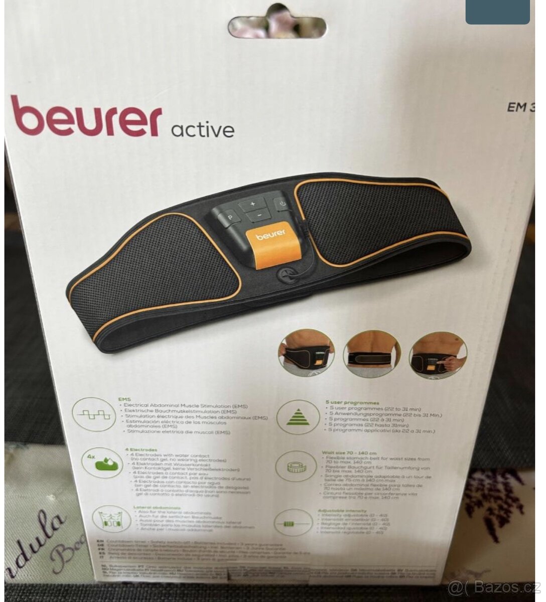 Svalový elektrostimulátor BEURER activ