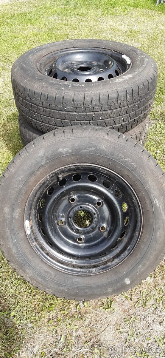Prodám plechové kola pro Ford transit/custom 5×160 r16
