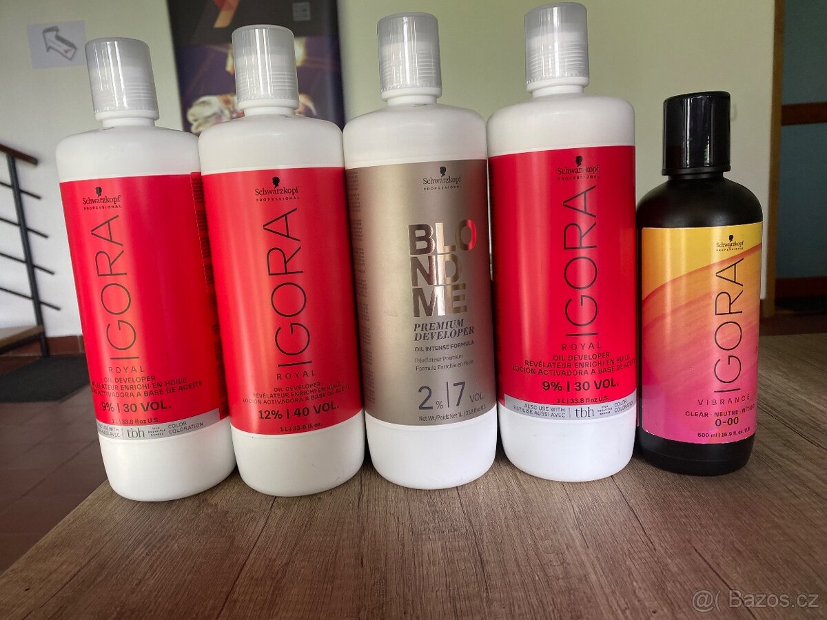 Schwarzkopf Professional barvy a developery