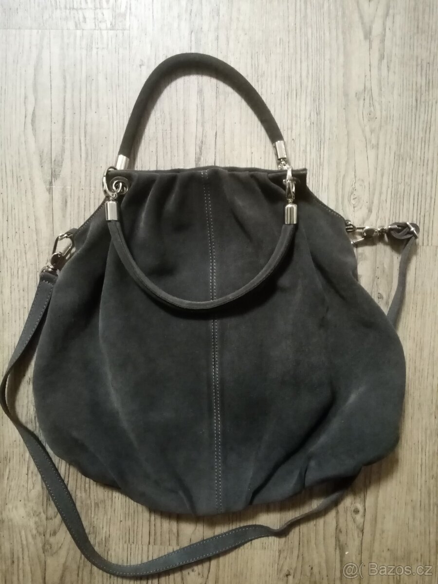 Nová kabelka, kožená, original VERA PELLE, MADE IN ITALY