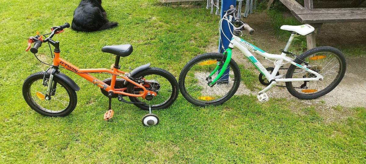 Set horských dětských kol