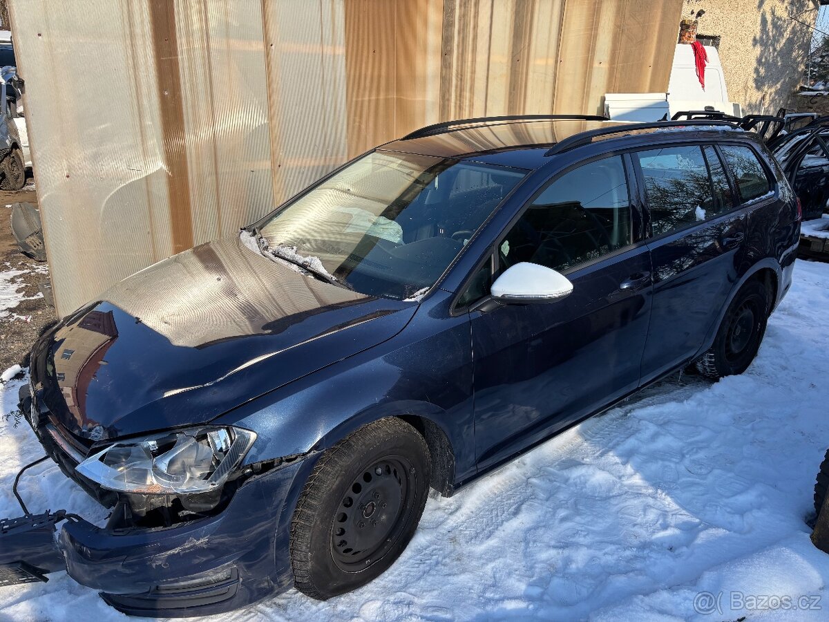 VW Golf 7 variant combi barva LH5X 1,6tdi na díly
