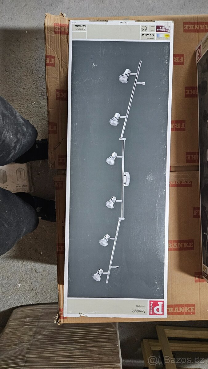 stropní svítidlo Paulmann Lambda – 6x GU10, chrom