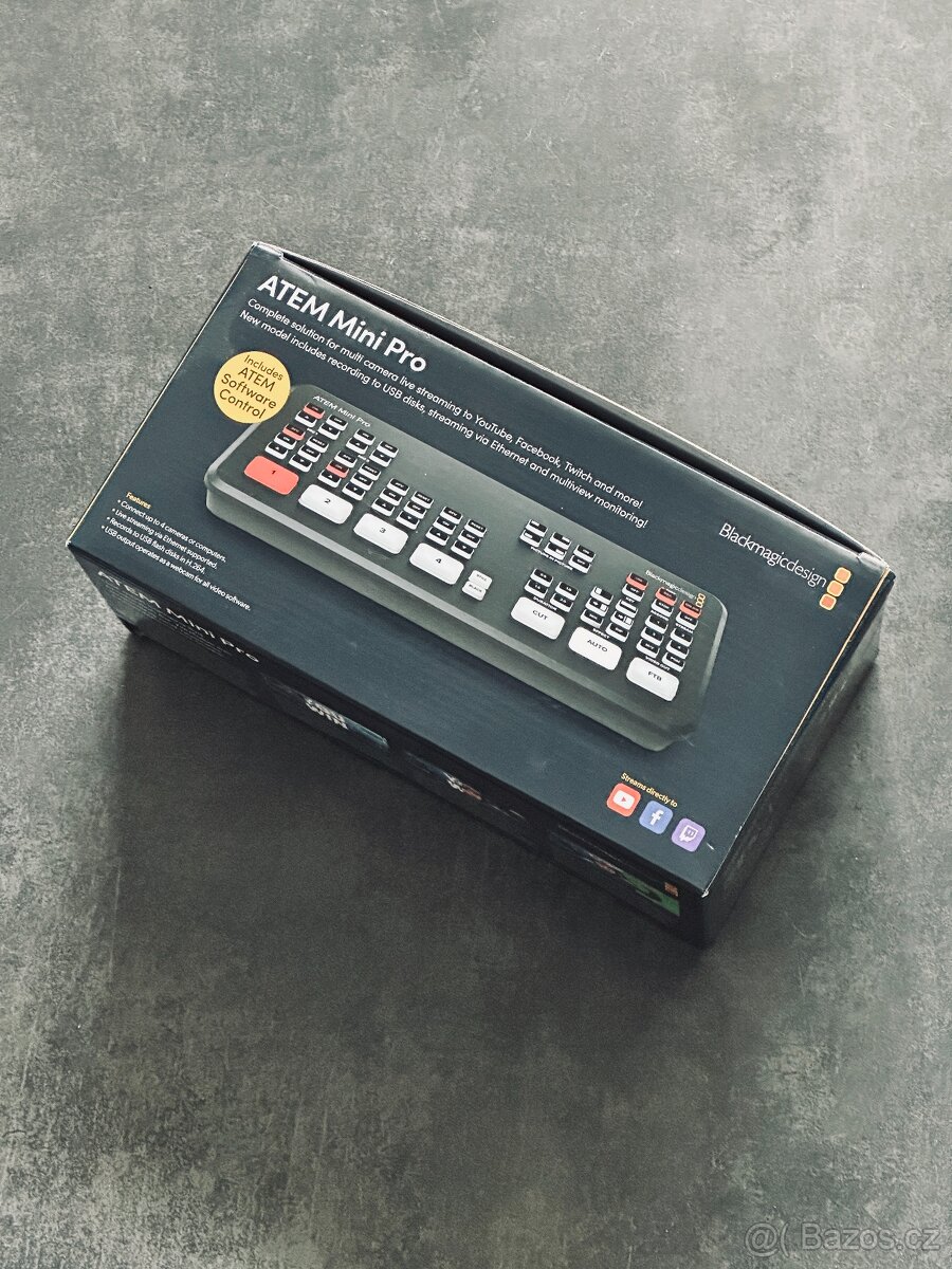 Blackmagic Design ATEM Mini Pro – Jako nový