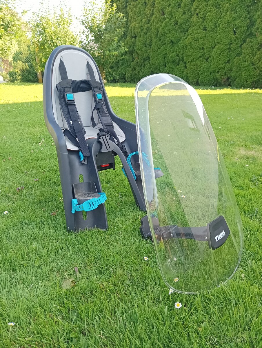 Cyklosedačka Thule přední + štít