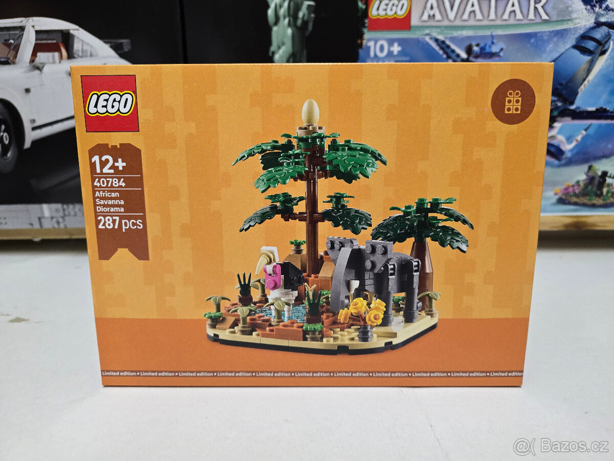 LEGO 40784 Africká savana – diorama Limited edition + dárek