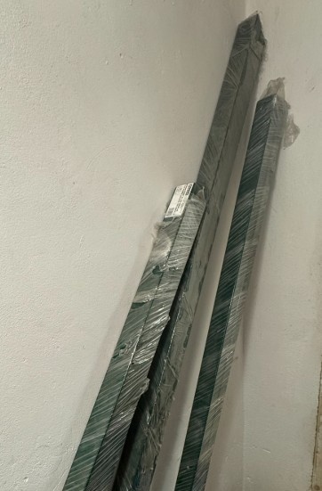 Plotový sloupek 60x40x2000/2400 Zn+PVC