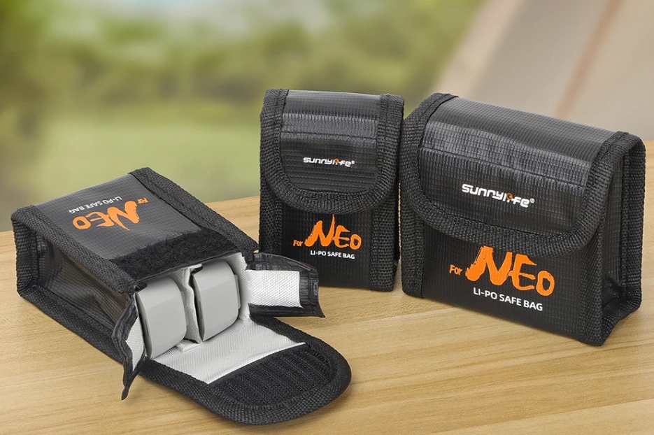 Protipozarni pouzdro pro 2xbaterie DJI NEO, nove