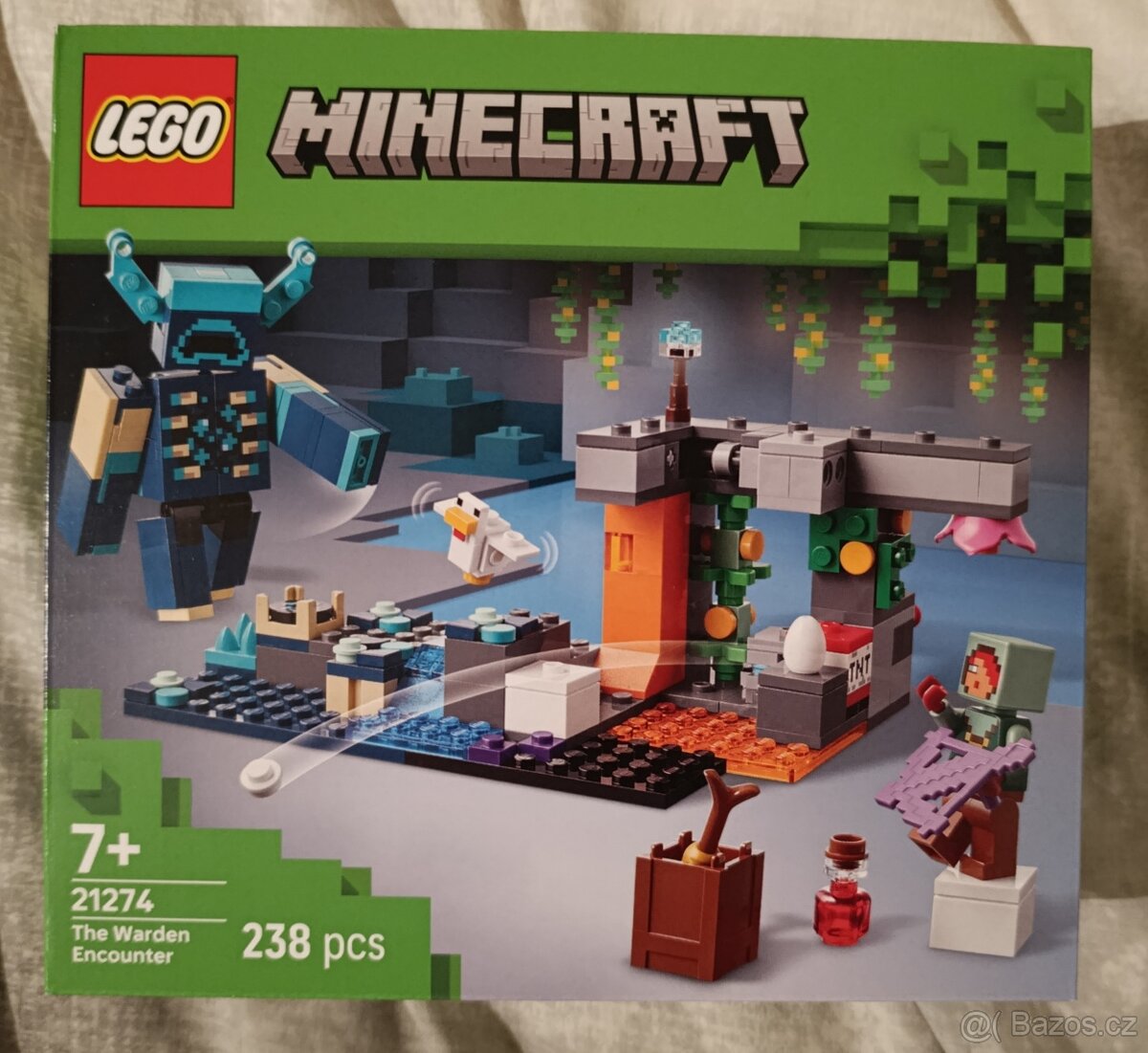 LEGO Minecraft 21274 Setkání se Strážcem