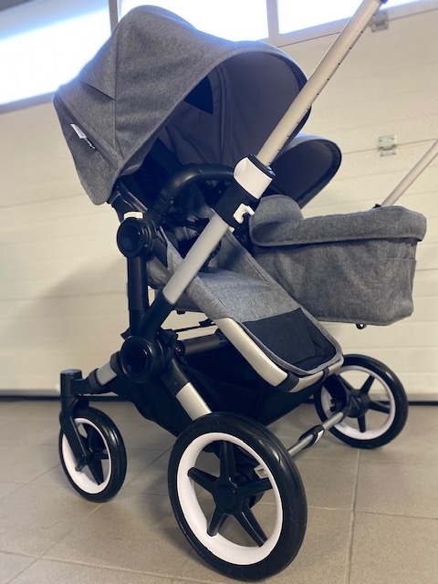 🩶🤍 Bugaboo Donkey 3 DUO grey melange 🩶🤍