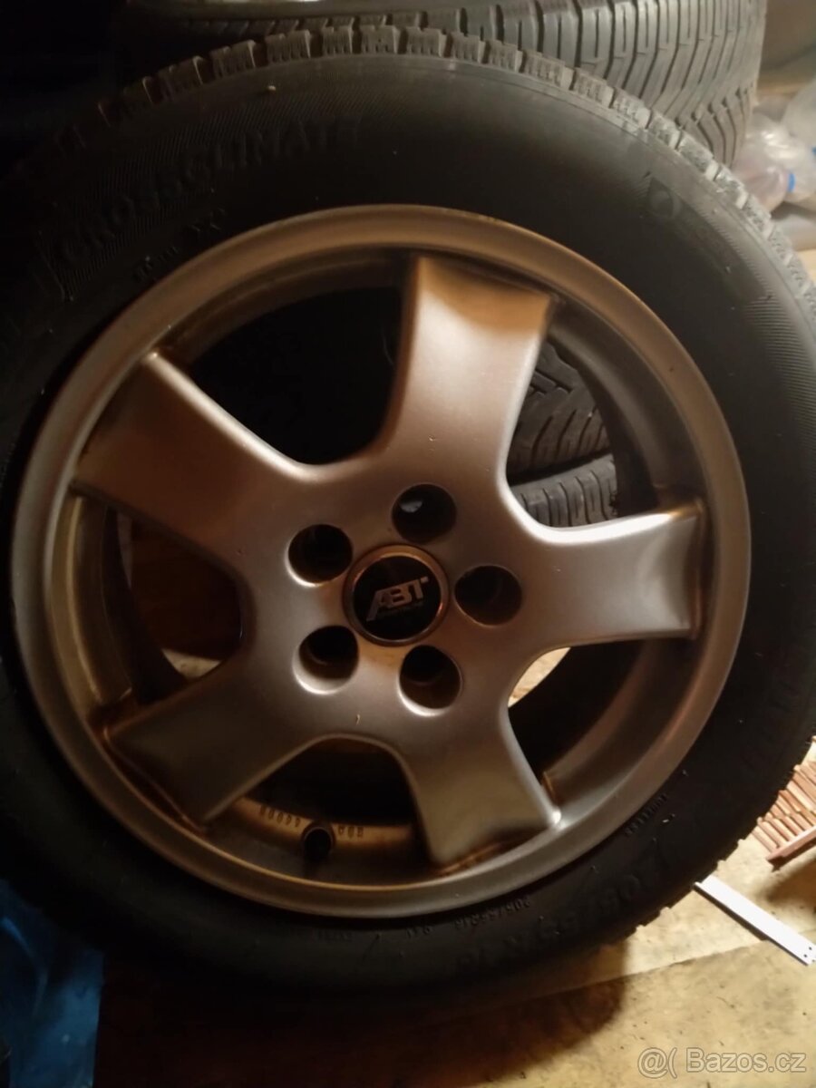 Prodám alu kola Ronal s pneu Michelin CrossClimate 205/55R16