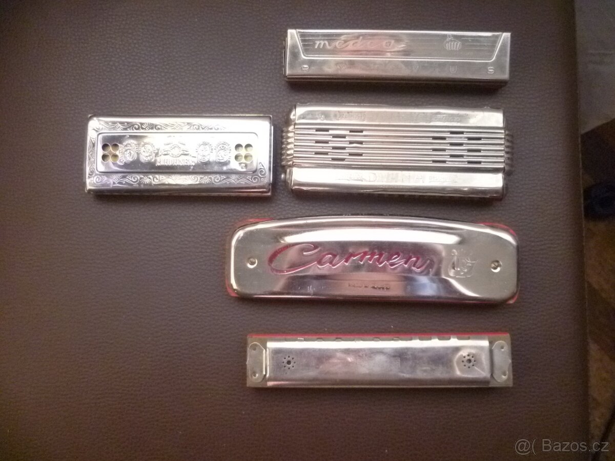 Prodam 5ks.foukacich harmonik