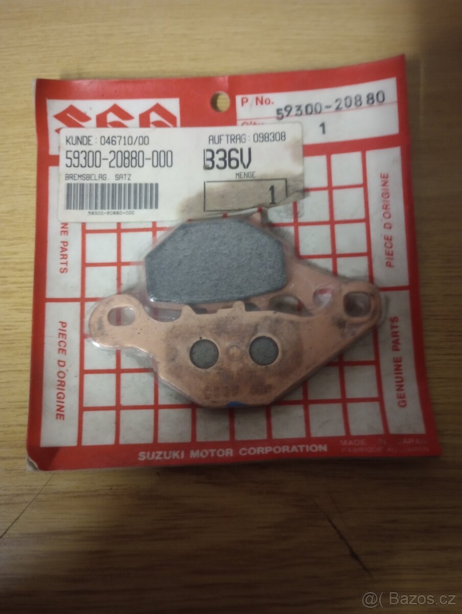 Brzdové destičky Suzuki