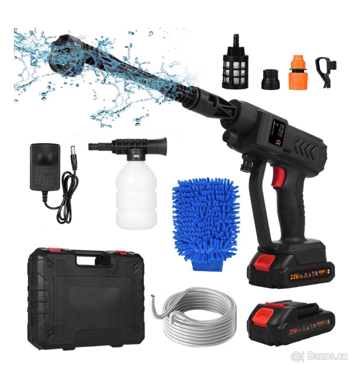 Ruční aku vysokotlaký čistič