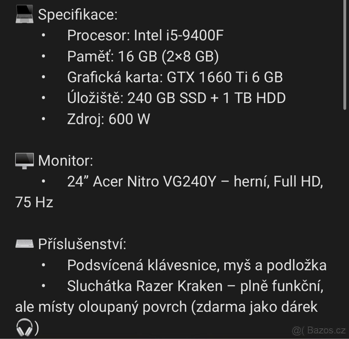 Herní pc