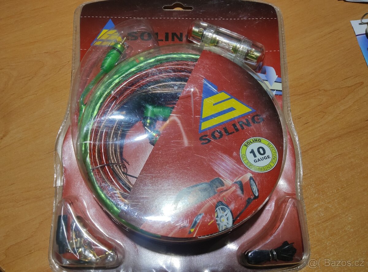 Sada kabelů pro zesilovač - nová