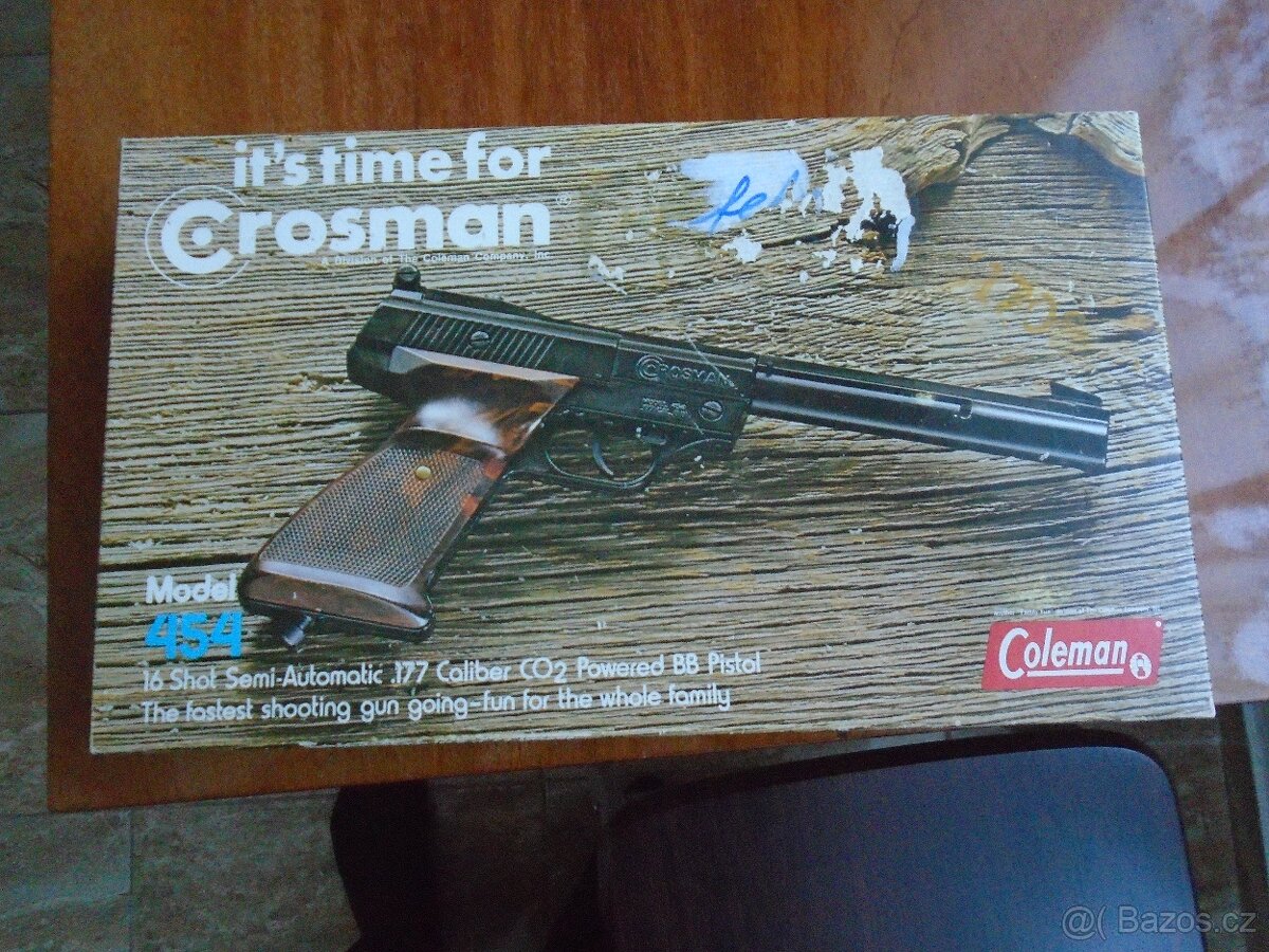 SPORTOVNÍ VZDUCHOVÁ PISTOL NA BOMBIČKY