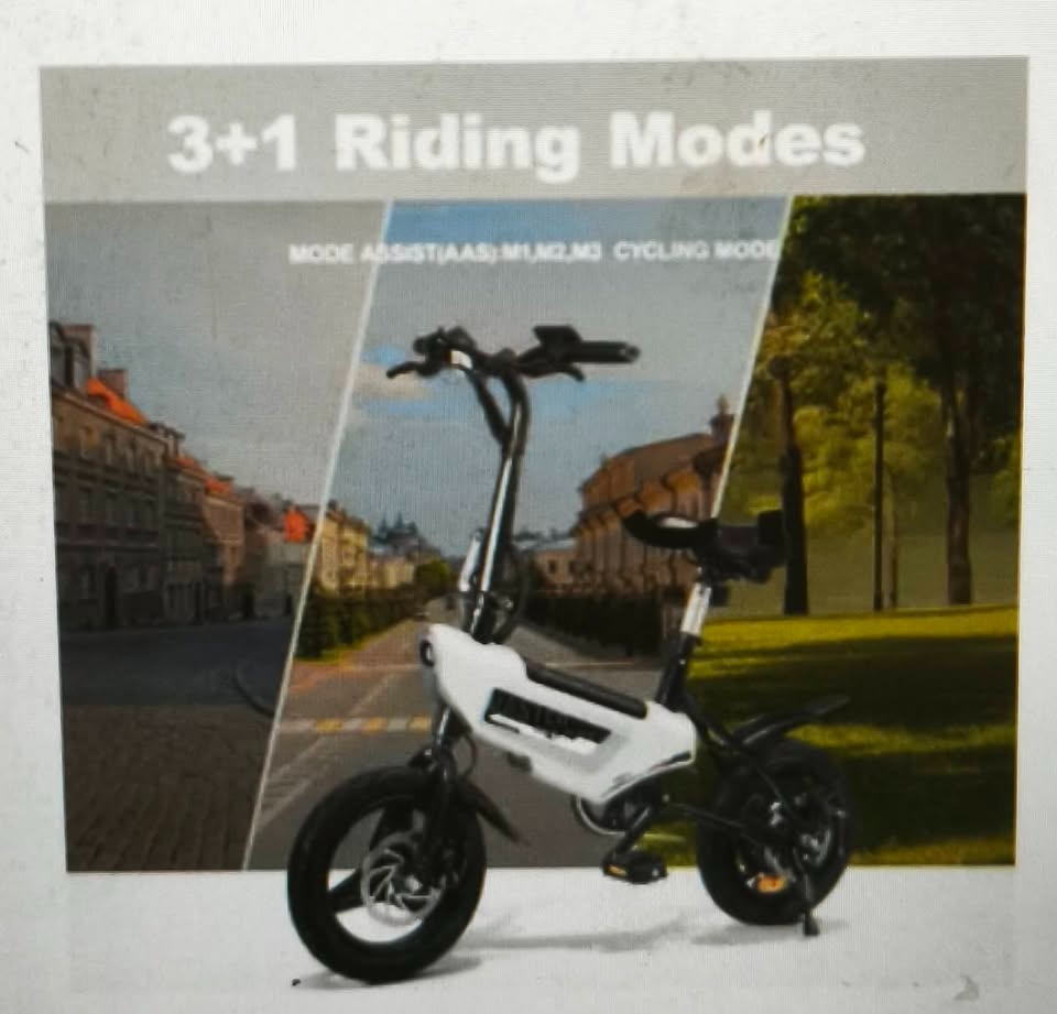 Prodám skládací malé lehké elektrokolo - nové