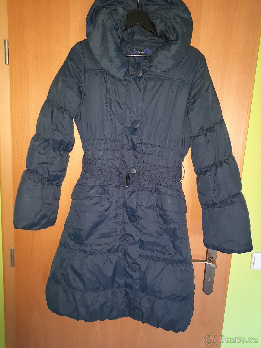 Dámsky kabát modrý