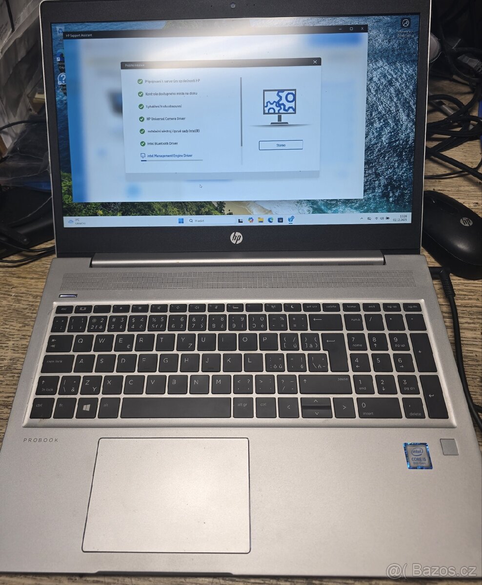 HP ProBook 450 G6, I5 8265, 8 GB RAM, 256 GB SSD, WIN 11 Pro