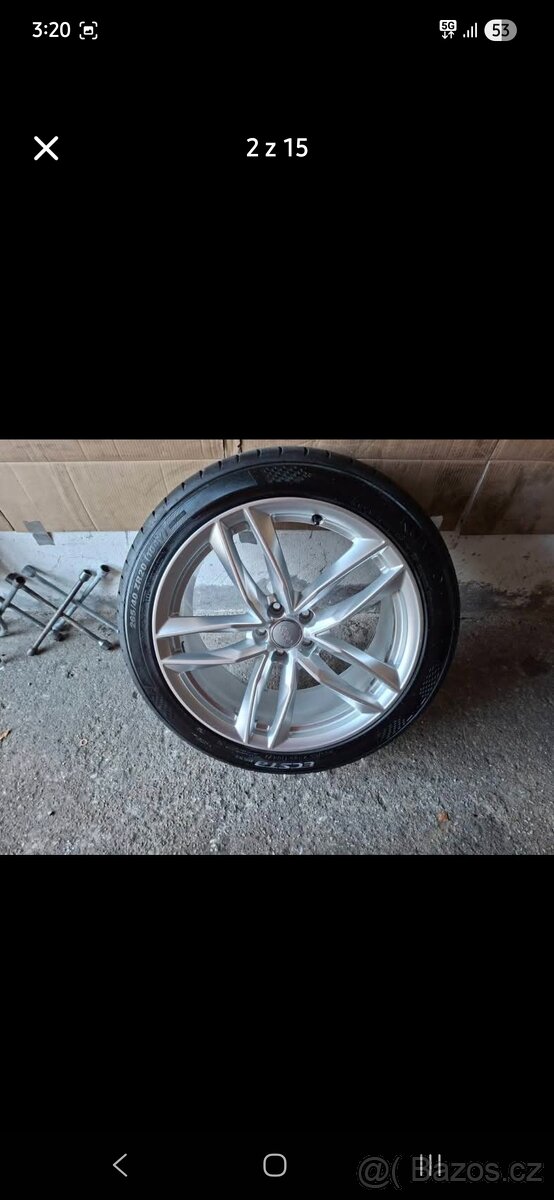 Alu kola R20 5x112 Originál Audi