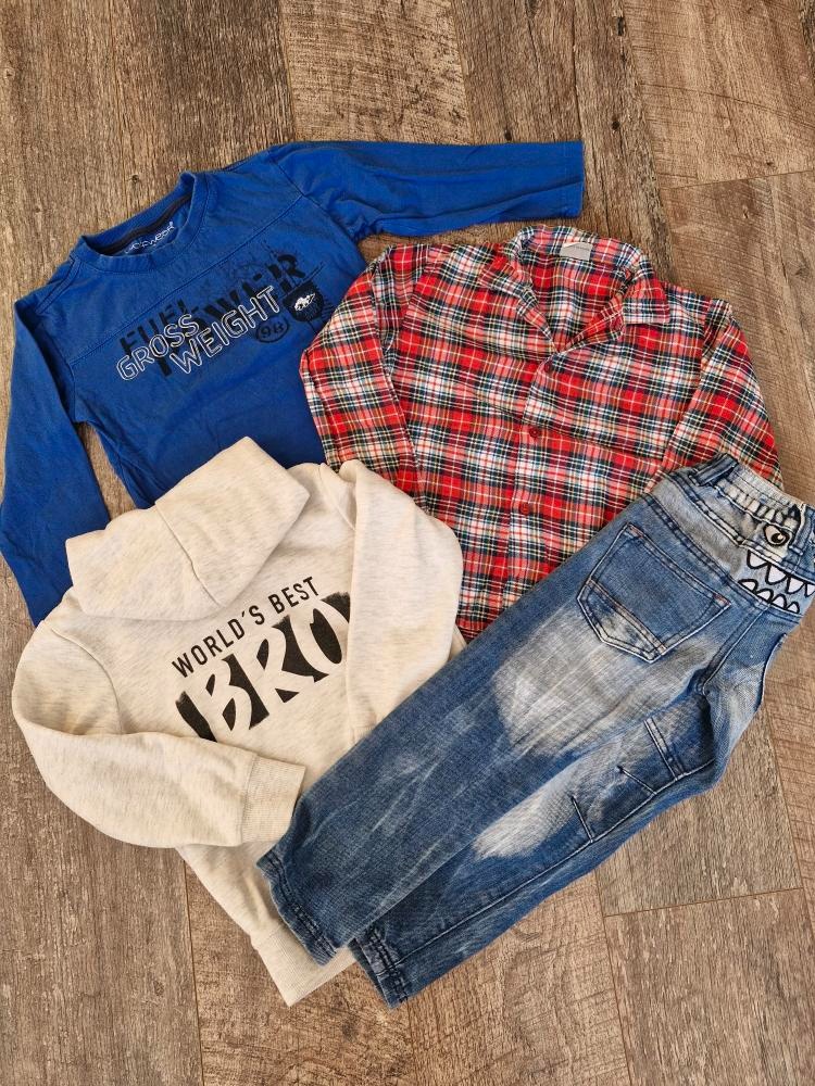 Set chlapeckého oblečení, vel. 110-116